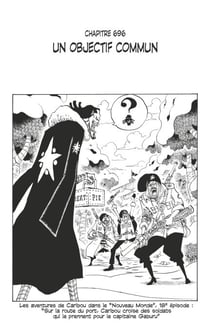 One Piece édition originale - Chapitre 696 - Un objectif commun