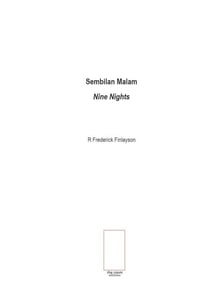 Sembilan Malam / Nine Nights