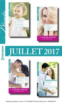 8 romans Blanche + 2 gratuits (n°1322 à 1325 - Juillet 2017) - 1 livre acheté = des cadeaux à gagner