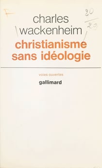 Christianisme sans idéologie