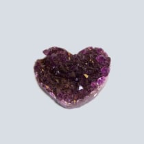 Coeur amethyste uruguay 400/500g