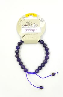Bracelet mala - améthyste
