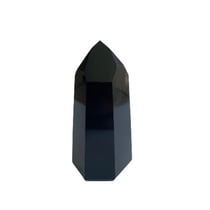 Pointe en Obsidienne noire - 100/200g