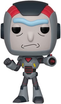 Figurine Funko POP - Rick and Morty - Rick en armure de Purge n°566