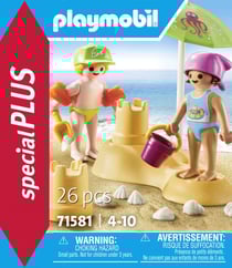 Playmobil® - Enfants avec jouets de plage - 71581 - Playmobil® City Life