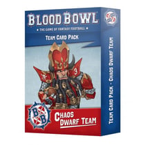 Set de cartes - Chaos Dwarf (anglais) - Blood Bowl