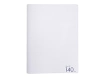 Cahier 140 pages petits carreaux 24 x 32 cm Polypropylène Cultura Transparent