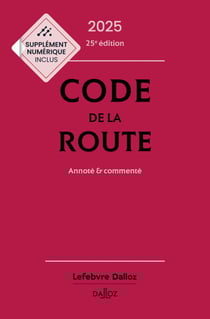 Code de la route 2025 - 25ème édition
