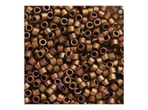 Perles Toho 11/0 - Tube de 3 g - Color 618 Bronze Matte bronze - Créalia