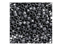 Perles Toho 11/0 - Tube de 3 g - Color 611 Gunmetal Matte anthracite - Créalia
