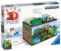 Puzzle 3D - Boîte de rangement - Minecraft - 216 pièces