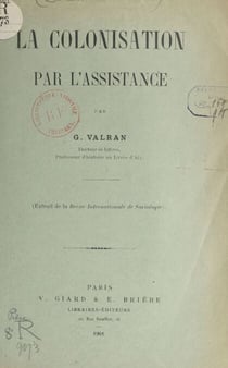 La colonisation par l'assistance