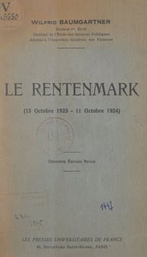 Le Rentenmark (15 octobre 1923 - 11 octobre 1924)