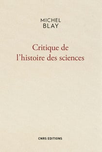 Critique de l'histoire des sciences