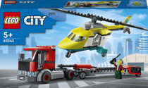 LEGO® 60343 - Le transport de l’hélicoptère de secours - LEGO® City