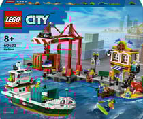 LEGO® 60422 - Le port et le navire marchand - LEGO® City
