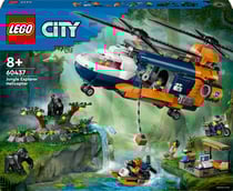 LEGO® 60437 - L’hélicoptère de l’explorateur de la jungle au camp de base - LEGO® City