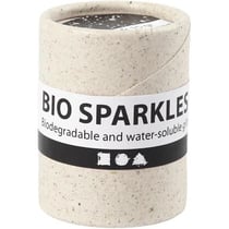 Paillettes biodégradables - Diamètre 0,4 mm - Noir - 10 gramme (boite)