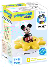 Playmobil® 1.2.3 - Mickey et toupie soleil - 71321 - Playmobil® 1.2.3