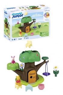 Playmobil® Junior - Winnie l'ourson et Porcinet avec cabane - 71693
