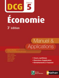 Economie - Manuel et applications - DCG 5  (E-PUB2) - 2016 - Format : ePub 2