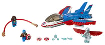 La poursuite en avion de Captain America - LEGO® Marvel Super Heroes - 76076