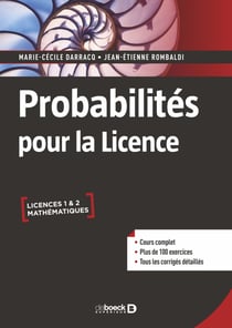 Probabilités pour la Licence - Cours complet avec 200 exercices corrigés