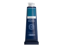 Tube 150 ml de peinture à l'huile Lefranc Bourgeois - Bleu de céruléum - Fine - Opaque