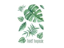 Transfert thermocollant Tropical - A4