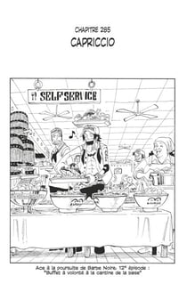 One Piece édition originale - Chapitre 285 - Capriccio