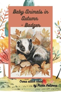 Baby Animals In Autumn - Badger - Woodland Babies