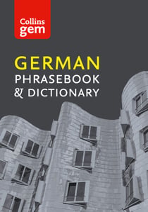 Collins German Phrasebook and Dictionary Gem Edition - 1 year licence