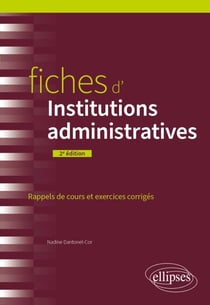 Fiches d'institutions administratives