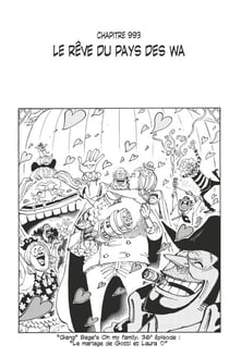 One Piece édition originale - Chapitre 993 - Le rêve du pays des Wa