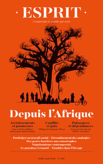 Esprit - Depuis l'Afrique - Juillet-août 2020