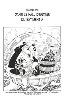 One Piece édition originale - Chapitre 678 - Dans le hall d'entrée du bâtiment A