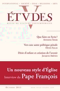 Etudes Octobre 2013 - Un nouveau style d'Eglise