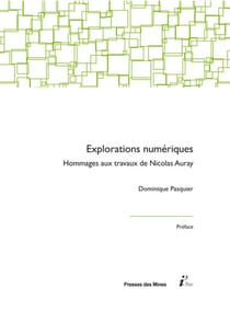 Explorations numériques - Hommages aux travaux de Nicolas Auray