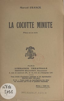 La cocotte minute - Pièce en un acte