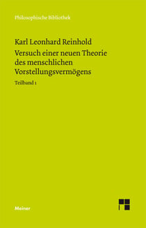 Versuch einer neuen Theorie des menschlichen Vorstellungsvermögens. Teilband 1 - Vorrede. Erstes Buch