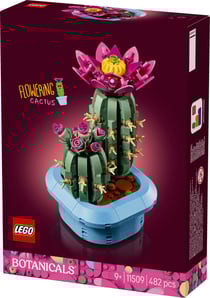 LEGO® Botanicals - Cactus Fleuri - Décoration Végétale 11509