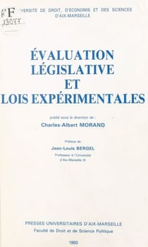 Évaluation législative et lois expérimentales