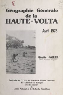 Géographie générale de la Haute-Volta - Avril 1978