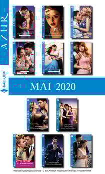 Pack mensuel Azur : 11 romans + 1 gratuit (Mai 2020)