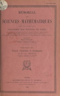Figures d'équilibre et cosmogonie