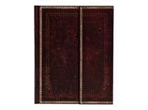 Carnet a couverture rigide noir marocain - ultra - ligne - 144 p.