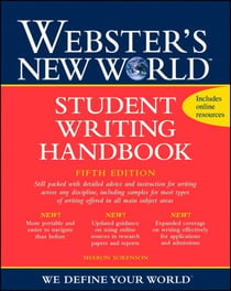 Webster's New World Student Writing Handbook, Fifth Edition