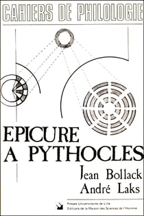 Épicure à Pythoclès - Sur la cosmologie et les phénomènes météorologiques