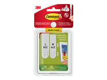 Command Multi-Pack Medium / Large - Ensemble d'adhésif de montage - blanc