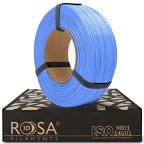 Filament pour imprimante 3D - PLA Starter - Rosa3D - 1,75 mm - 1 kg Refill - Bleu